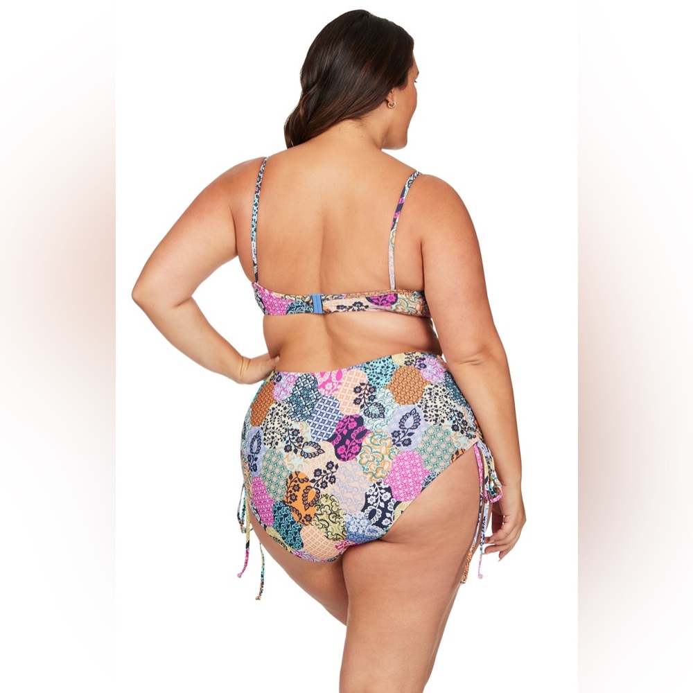 Artesands Salmagundi Draw Tie Bikini Bottoms NWT Size 18 - Picture 5 of 13